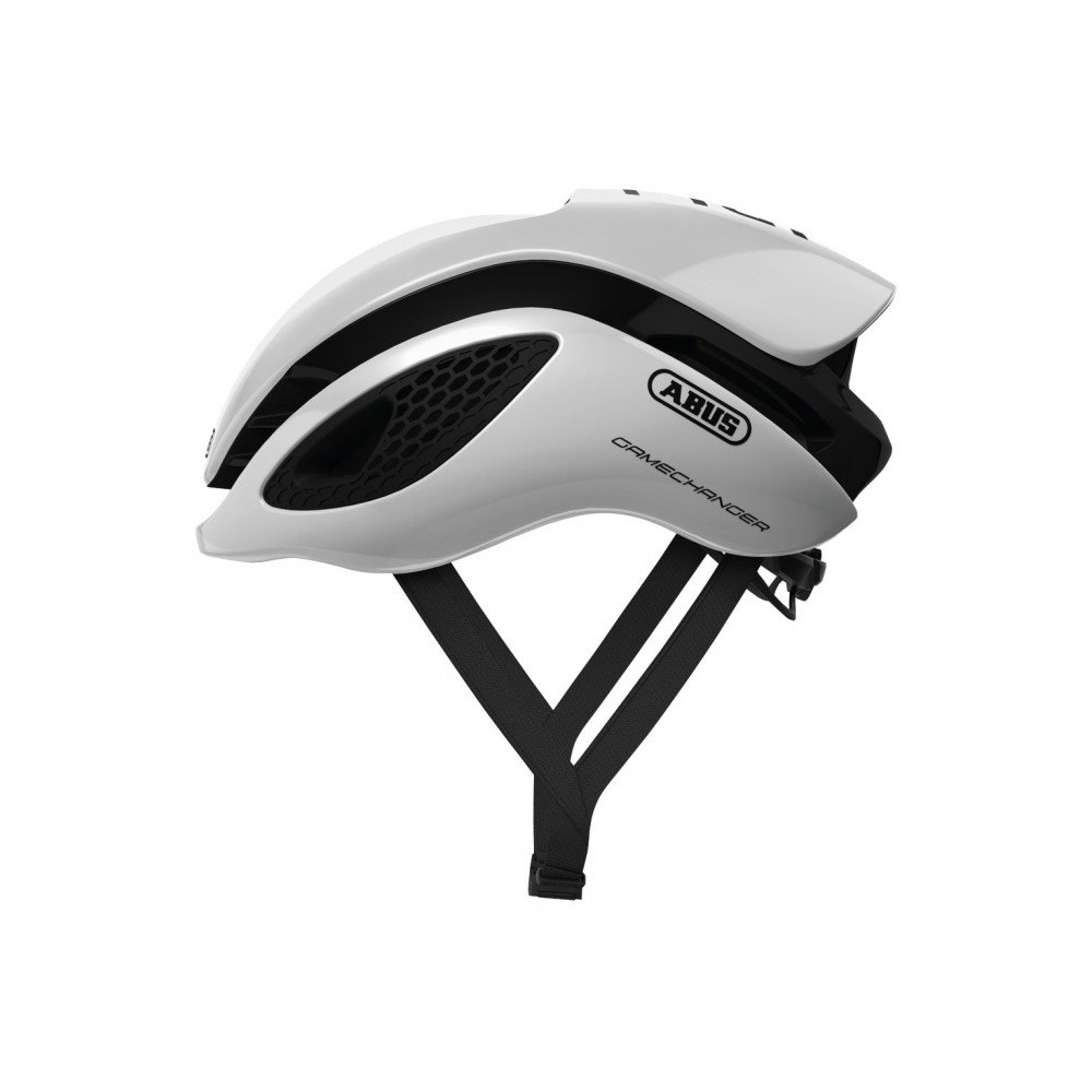 Abus, Kask rowerowy GameChanger, rozmiar S, 51-55 cm, czarno-biały