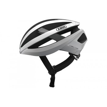 Abus, Kask rowerowy Viantor, rozmiar M, 54-58 cm, biało-szary - ABUS