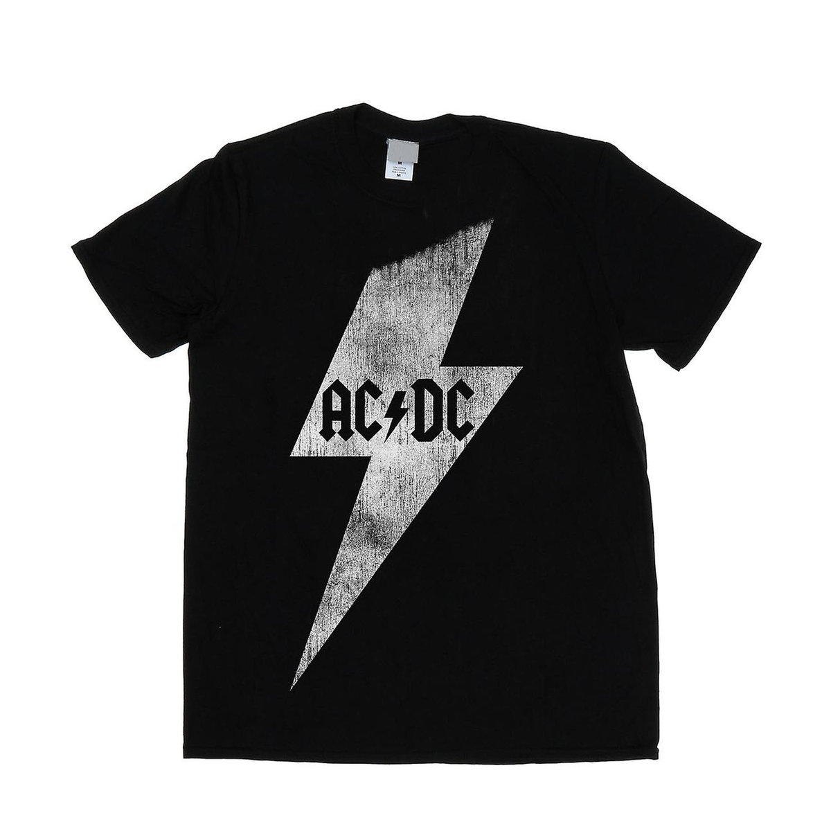 AC/DC Bawełniana Koszulka Męska Lightning Bolt (XXL (193cm) / Czarny ...