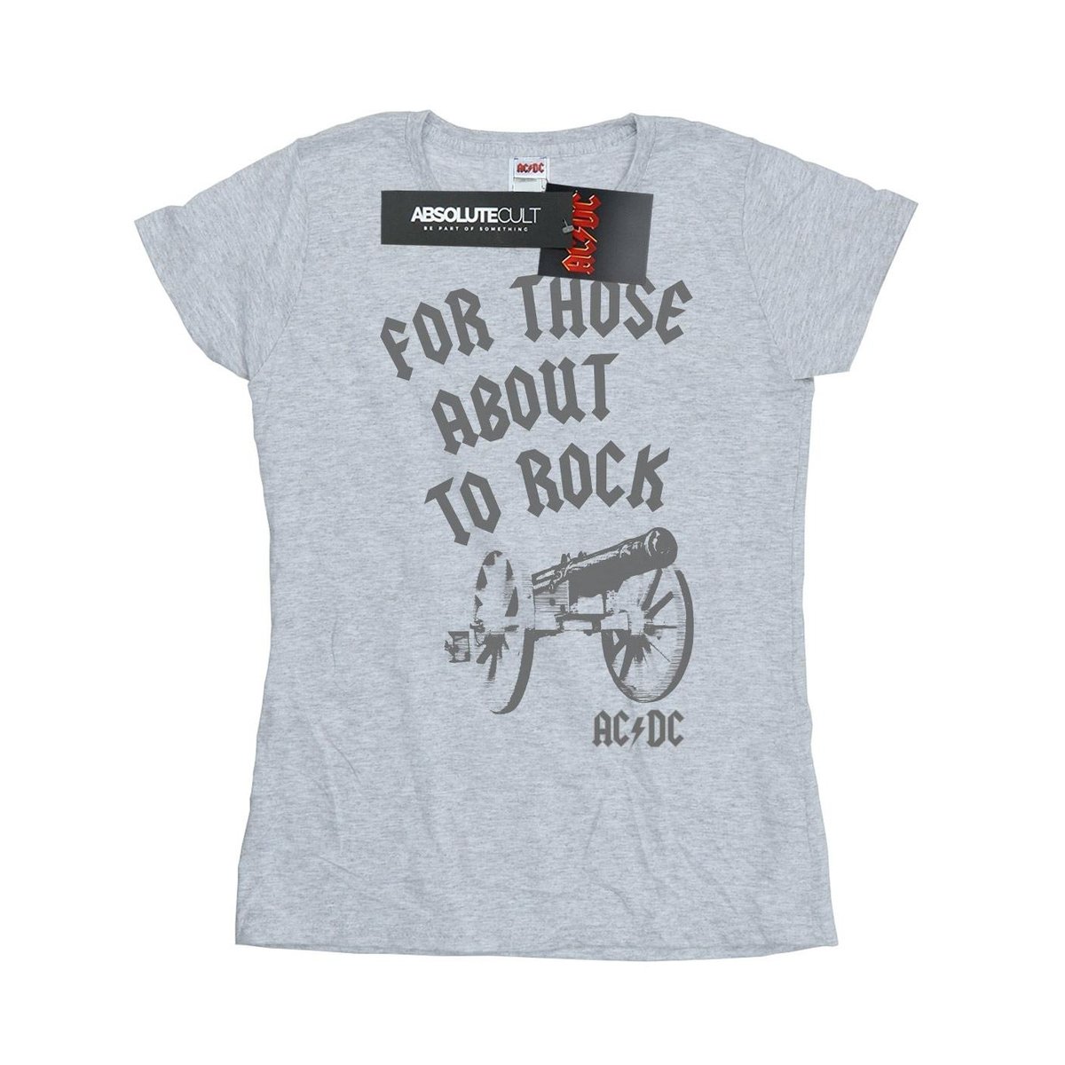 AC/DC Koszulka Damska / Damska Dla Tych, Którzy Chcą Rockować Cannon ...