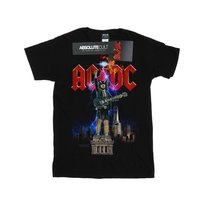 AC/DC Męska Koszulka Angus NYC (L / Czarny) AC/DC