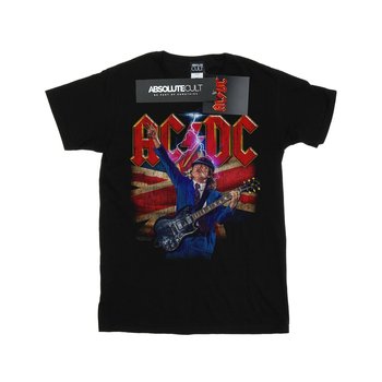 AC/DC Męska Koszulka Angus Union Flag Lightning (XL 8,5-9 / Czarny) - AC/DC
