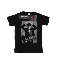 AC/DC Męska Koszulka Angus Young Z Postarzanym Zdjęciem (M / Czarny) AC/DC