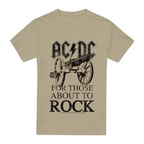 AC/DC Męska Koszulka For Those About To Rock (L / Zielony) AC/DC