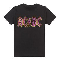 AC/DC Męska Koszulka Z Nadrukiem Zwierzęcym (L / Czarny) AC/DC
