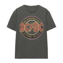 AC/DC T-Shirt Unisex Dla Dorosłych Est. '73 (L / Grafitowy) AC/DC