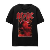 AC/DC T-Shirt Unisex Dla Dorosłych Horns (L / Czarny) AC/DC