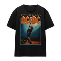 AC/DC T-Shirt Unisex Dla Dorosłych Let There Be Rock (XL 8,5-9 / Czarny) AC/DC