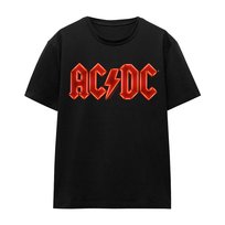 AC/DC T-Shirt Unisex Dla Dorosłych Logo PWR-UP (XL 8,5-9 / Czarny) AC/DC