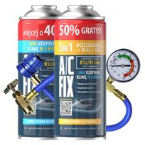 AC FIX Gaz do klimatyzacji R134a + 3w1 R134a uszczelniacz z przewodem Inna marka