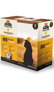 Acana Cat Premium Pate, Karma mokra, kurczak, 8x85g - Acana