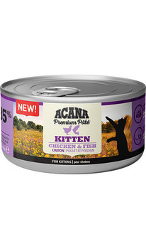 Acana Cat Premium Pate, Karma mokra, kurczak i ryba, 85g - Acana