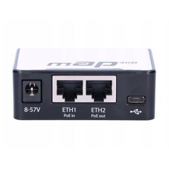 Access Point Mikrotik RBmAP2nD 2,4 GHz | 5 GHz 300 Mbps 802.3af PoE | 802.3at PoE+ 802.11 b/g/n - MikroTik