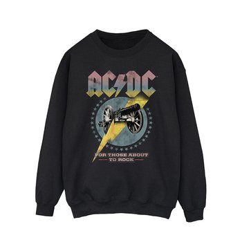 ACDC Męska Bluza For Those About To Rock (XL 8,5-9 / Czarny) - AC/DC