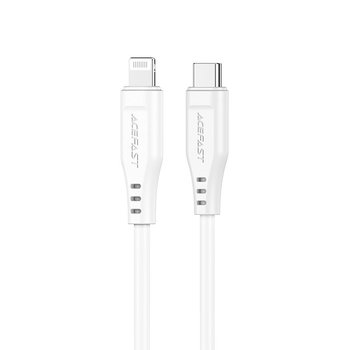 Acefast kabel MFI USB Typ C - Lightning 1,2m, 30W, 3A biały (C3-01 white) - Acefast