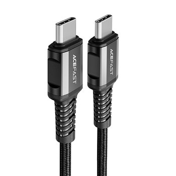 Acefast kabel USB Typ C - USB Typ C 1,2m, 60W (20V/3A) czarny (C1-03 black) - Acefast