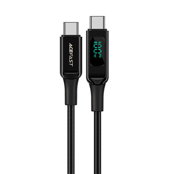 Acefast kabel USB Typ C - USB Typ C 2m, 100W (20V/5A) czarny (C6-03 Black) - Acefast