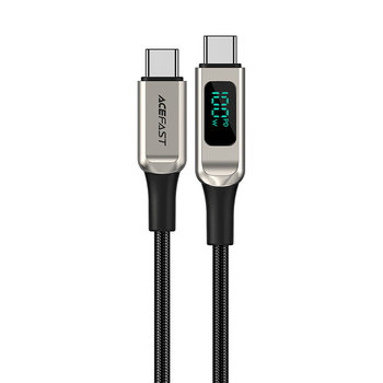 Acefast kabel USB Typ C - USB Typ C 2m, 100W (20V/5A) srebrny (C6-03 silver) - Acefast