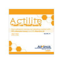 Actilite opatrunek z miodem Manuka 10x10cm 1 szt Advancis Medical