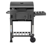Activa Grill węglowy Angular Black edition - ruszt żeliwny - 57,5 x 42,0 cm - 11245B