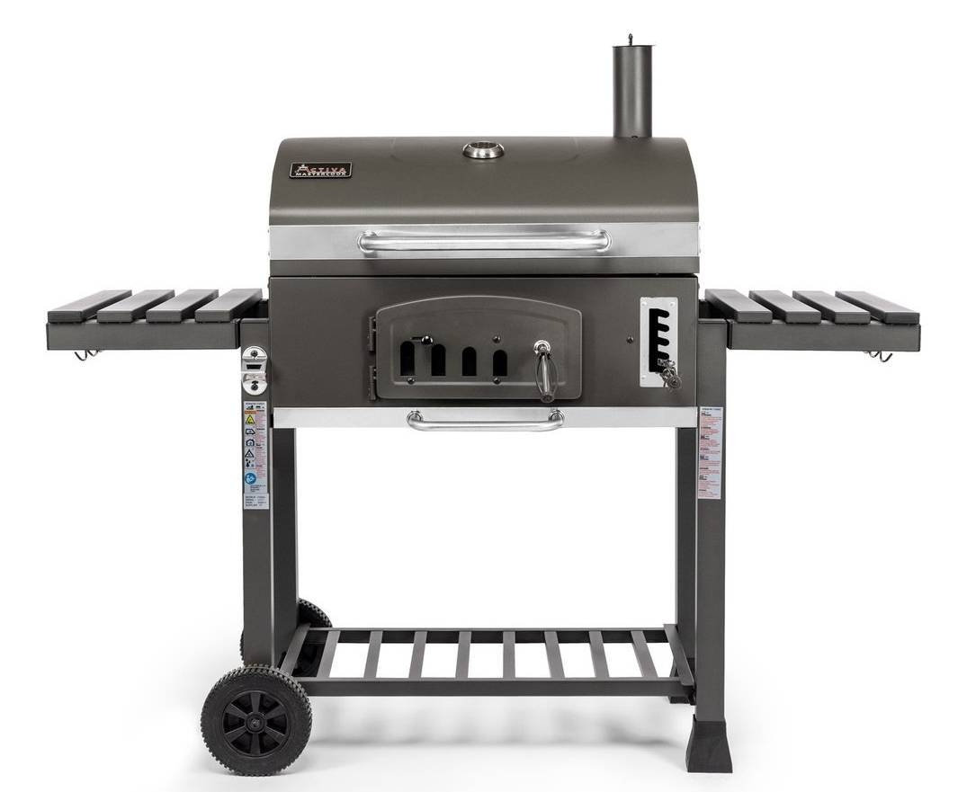 ACTIVA Grill węglowy Angular XXL (Ruszt żeliwny) 70 x 46 cm - 11250C