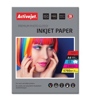 Activejet, AP4-230G20, papier fotograficzny A4 - ActiveJet