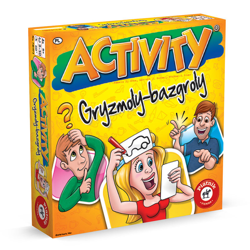 Activity Gryzmoły-Bazgroły, gra towarzyska, Piatnik