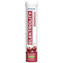 Activlab Pharma Elektrolity Energia z kofeiną, wiśnia - 20 tabletek mu ActivLab