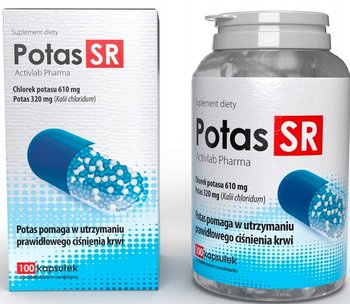 Activlab Pharma Potas Sr 100 Kapsułki - Activlab Pharma