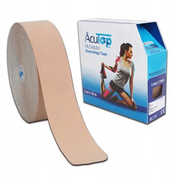 Acutop Premium Kinesiogy Tape - Beżowy 32M - AcuTop