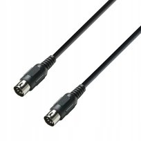 ADAM HALL K3MIDI0150BLK - KABEL MIDI 1,5 M Adam Hall