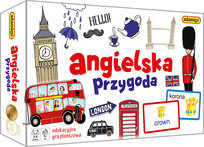 Adamigo, Gra Angielska przygoda Quiz, 100 elementów Adamigo