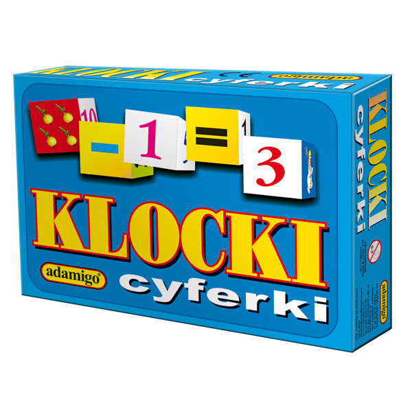 Adamigo, klocki edukacyjne Cyferki