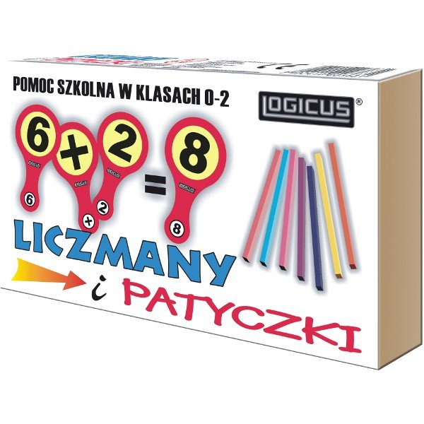 Adamigo, pomoc edukacyjna Liczmany i Patyczki