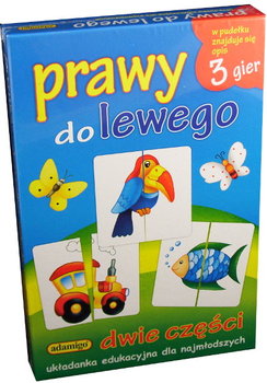 Adamigo, Prawy do lewego, gra edukacyjna - Adamigo