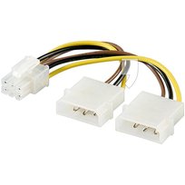 Adapter 2 x MOLEX - PCI-E 6 pin AKYGA AK-CA-13 Akyga
