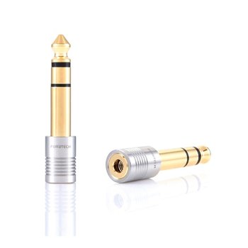 Adapter 3.5 mm miniJack - 6.35 mm Jack FURUTECH ADL F63-S(G) - Furutech-ADL