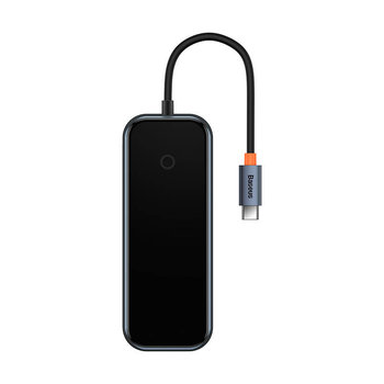 Adapter 4w1 Baseus Hub USB-C na 4xUSB 3.0 (ciemny szary) - Baseus