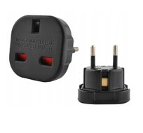 ADAPTER ANGIELSKA PRZEJŚCIÓWKA podróżna wtyczka UK na PL Anglia-Polska BABLO