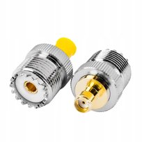 Adapter antenowy beczka Spacetronik Przjeście gniazdo UHF CB - gniazdo SMA Inny producent