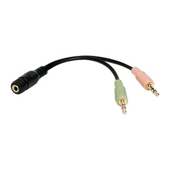 Adapter audio 3.5 mm - 2x audio 3.5 mm LOGILINK - LogiLink