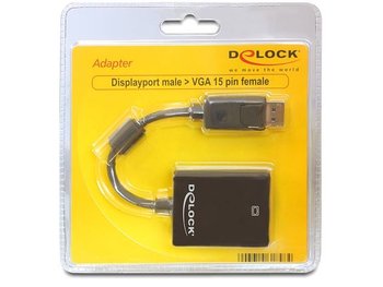 Adapter Displayport - VGA DELOCK - Delock