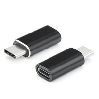 Adapter do ładowarki lightning - USB C 8 pin czarny/black