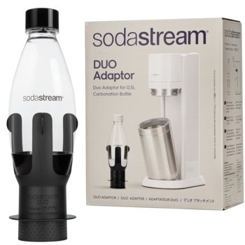 ADAPTER DO SATURATORA SODASTREAM DUO E-DUO NA BUTELKĘ 0,5L PRZEJŚCIÓWKA - SodaStream