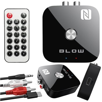 ADAPTER DO WIEŻY BLUETOOTH 5.3 NFC ODBIORNIK AUX RCA USB PILOT - Blow