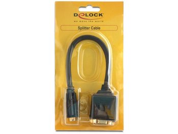 Adapter DVI-I - DVI-I/VGA DELOCK - Delock