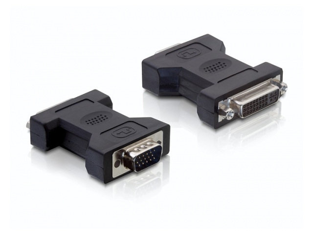 Adapter DVI-I - VGA DELOCK