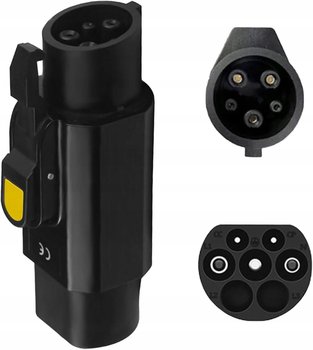 Adapter EVSE Typ 2 do Typ 1 Europa do USA 32A T1 T2 8 kW hybryda PHEV EV - VOLT EV