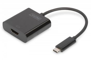 Adapter graficzny DIGITUS HDMI 4K 30Hz UHD na USB 3.1 Typ C, z audio, czarny, dł. 15cm - Digitus