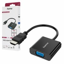 Adapter Hama HDMI WT. - VGA GN + GNIAZDO JACK 3,5mm